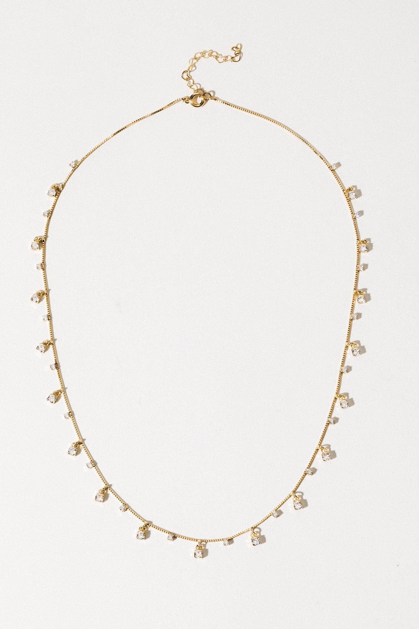 Star Dust CZ Necklace