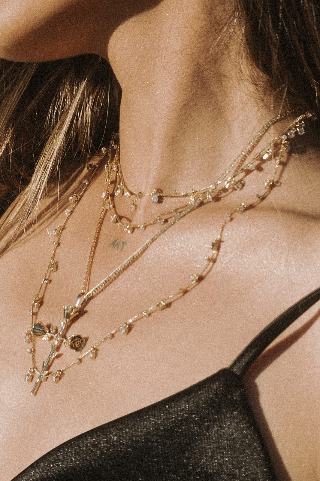 Star Dust CZ Necklace