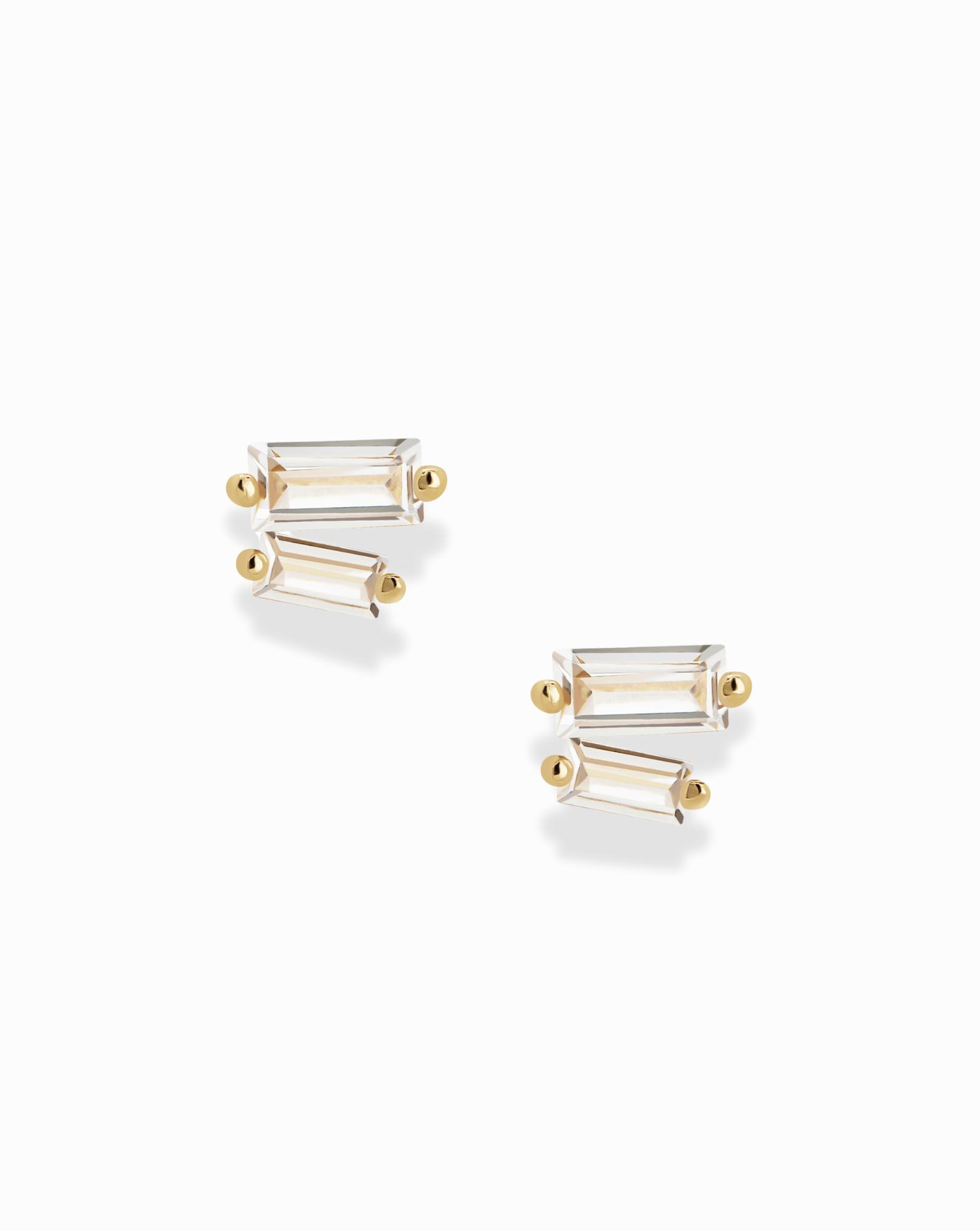 Mae Baguette Studs