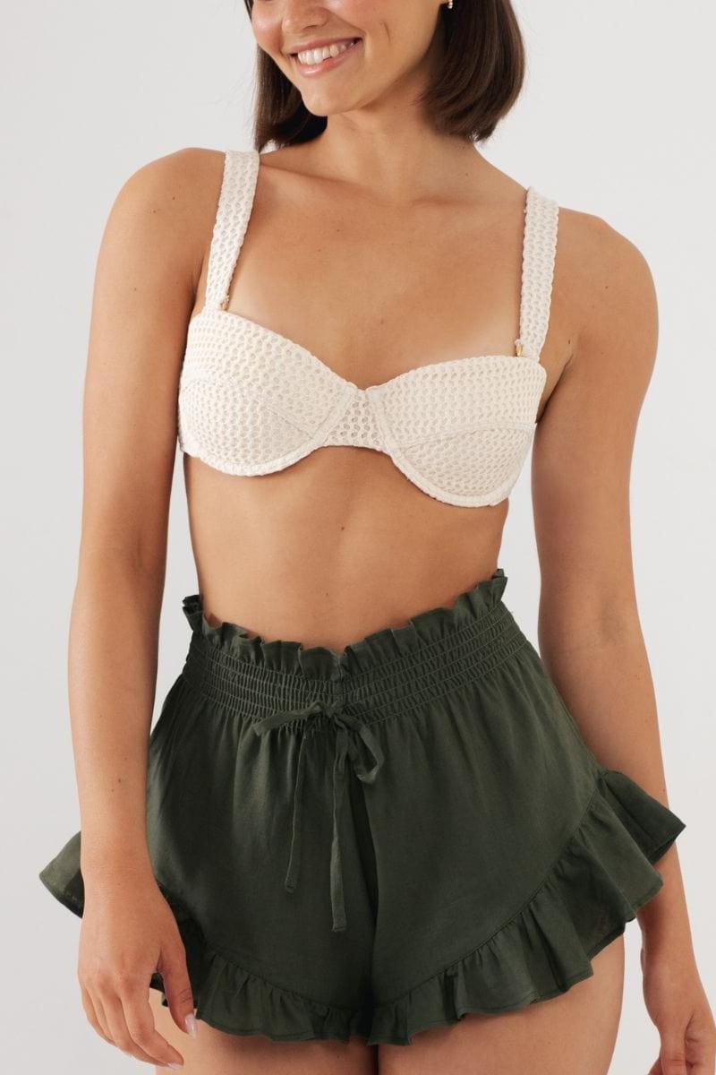 Olive Boho Short