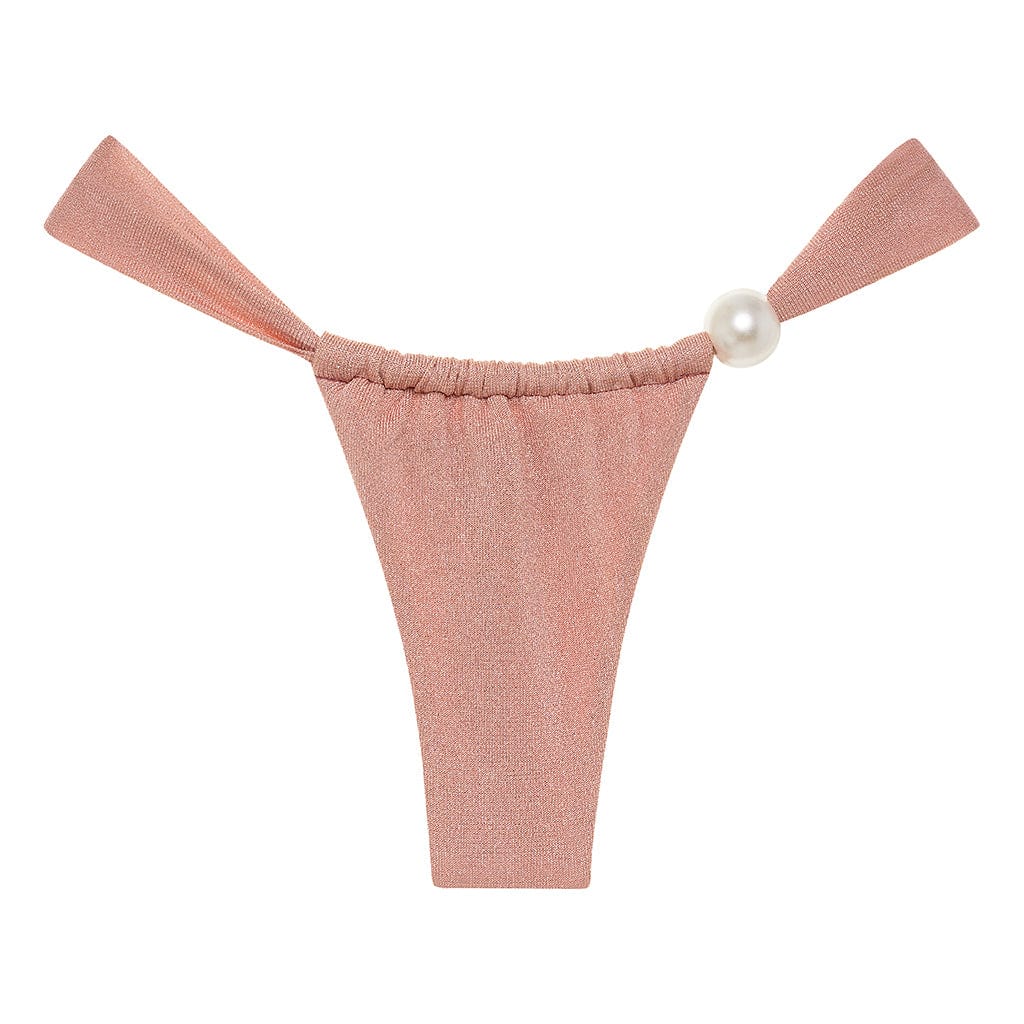 Prima Pink Sparkle Sandra Pearl Bikini Bottom