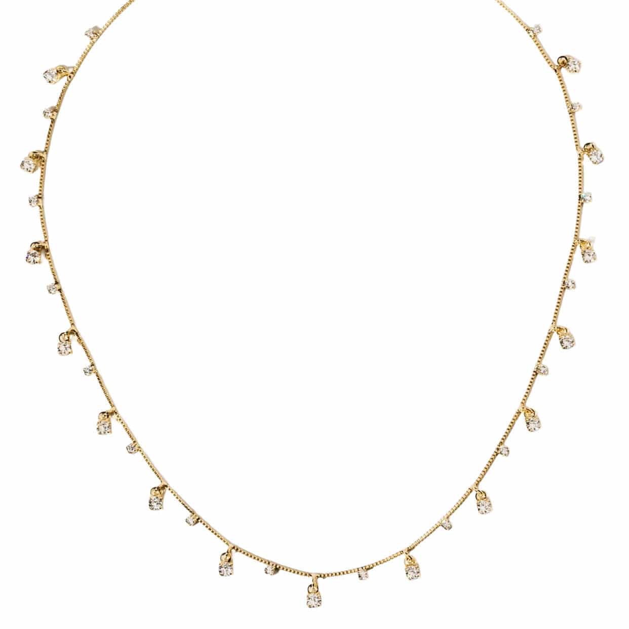 Star Dust CZ Necklace