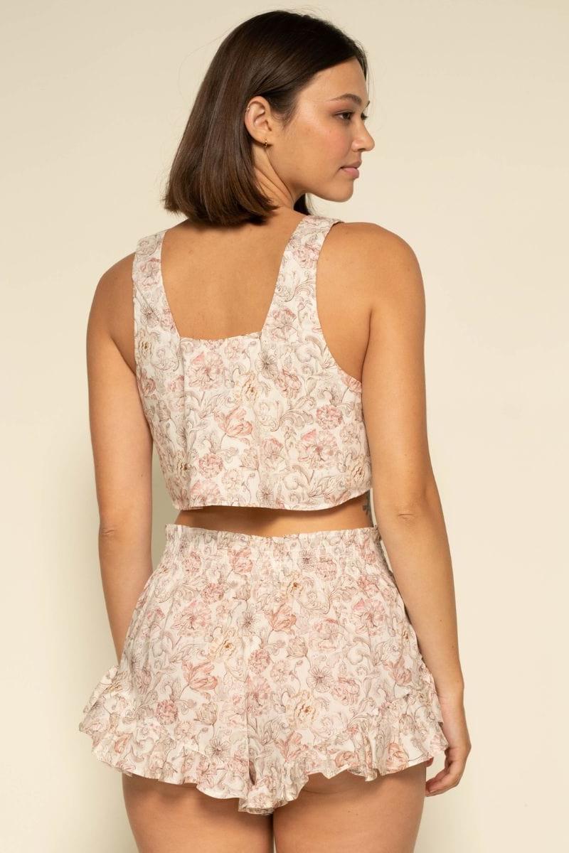 Venecia Floral Boho Short
