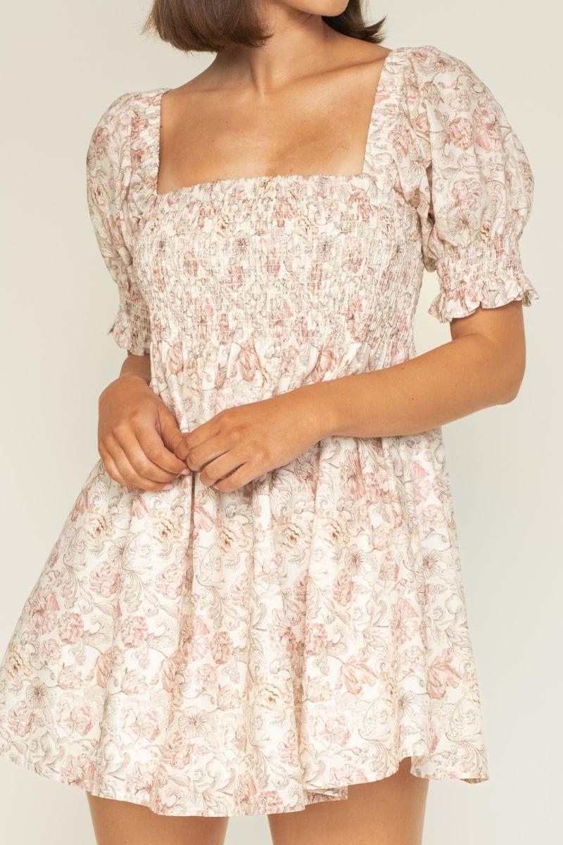 Venecia Floral Marcela Dress