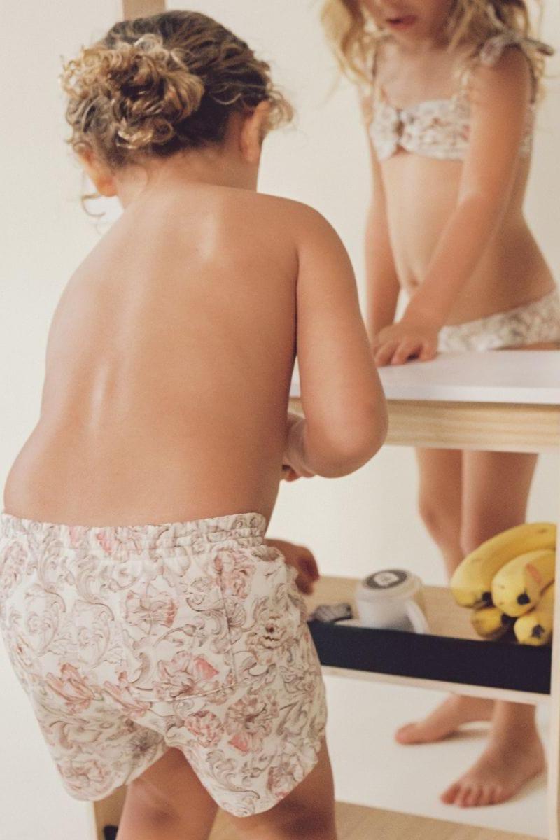 Venecia Floral Mini Swim Trunk