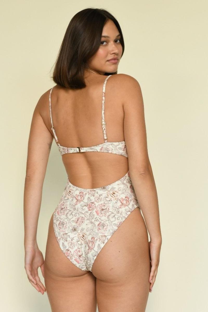 Venecia Floral Petal One-Piece