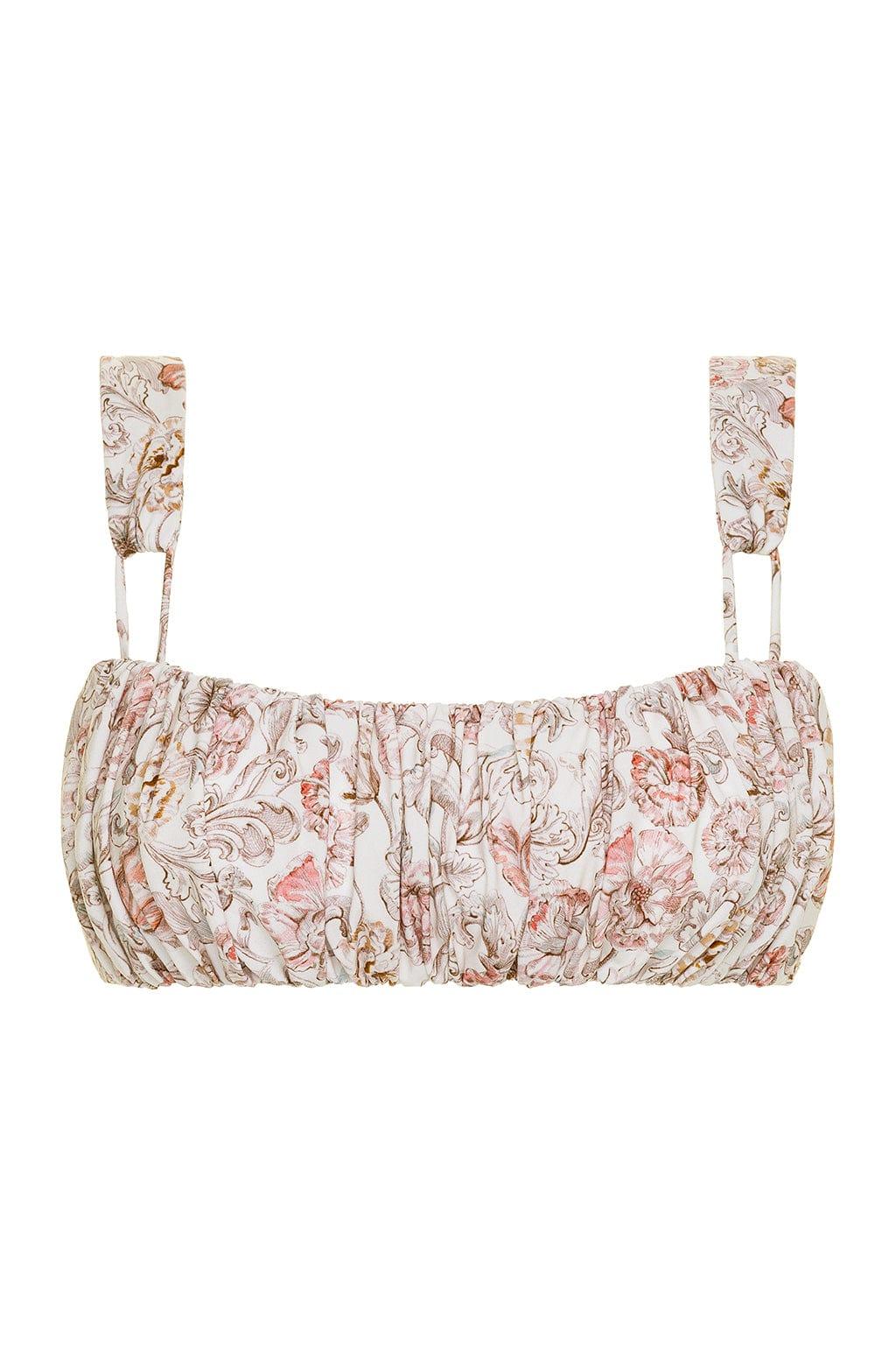 Venecia Floral Victoria Bikini Top