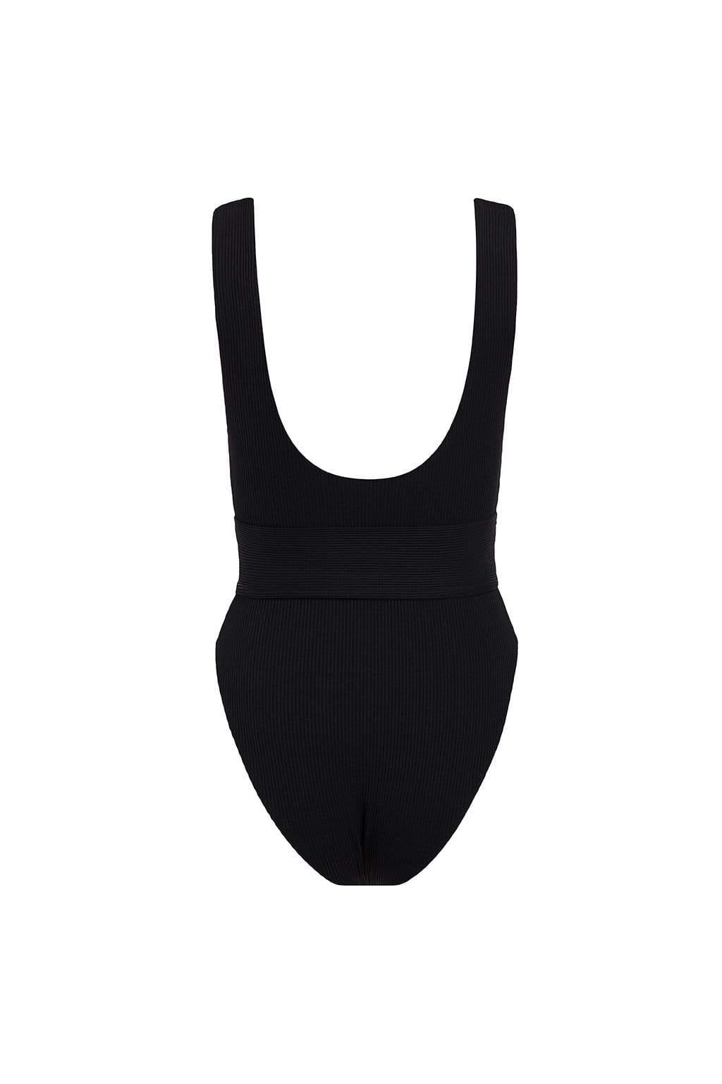 Black Rib Kim One-Piece
