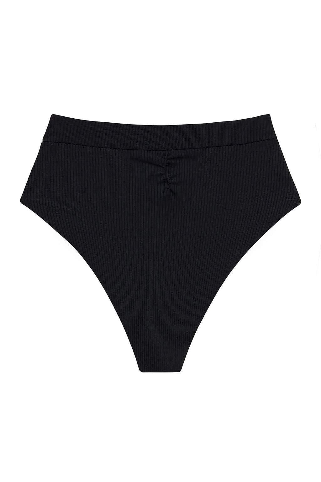 Black Rib Paulina Bikini Bottom