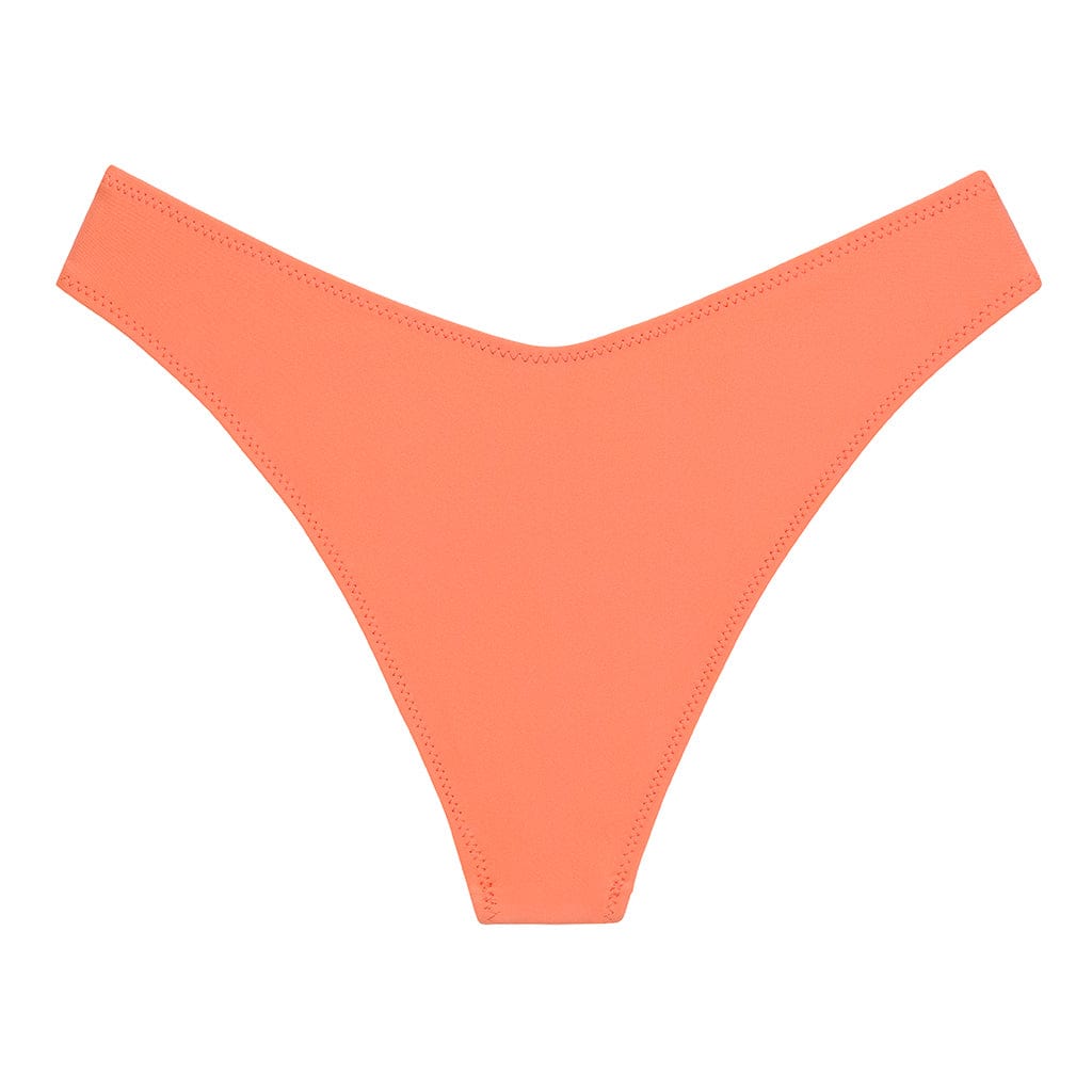 Coral Lulu (Zig-Zag Stitch) Bikini Bottom
