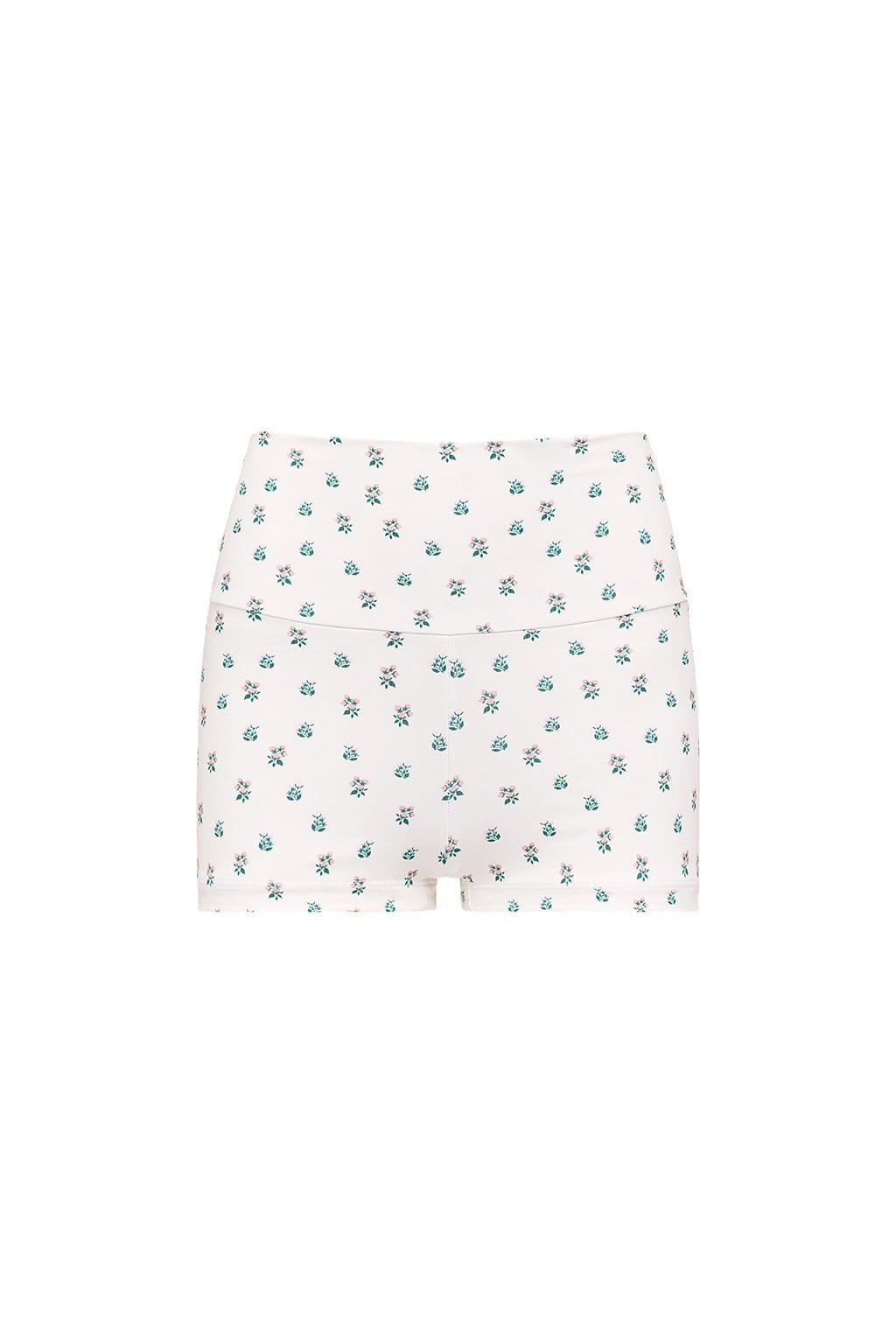 Fruity Floral Micro Bike Short