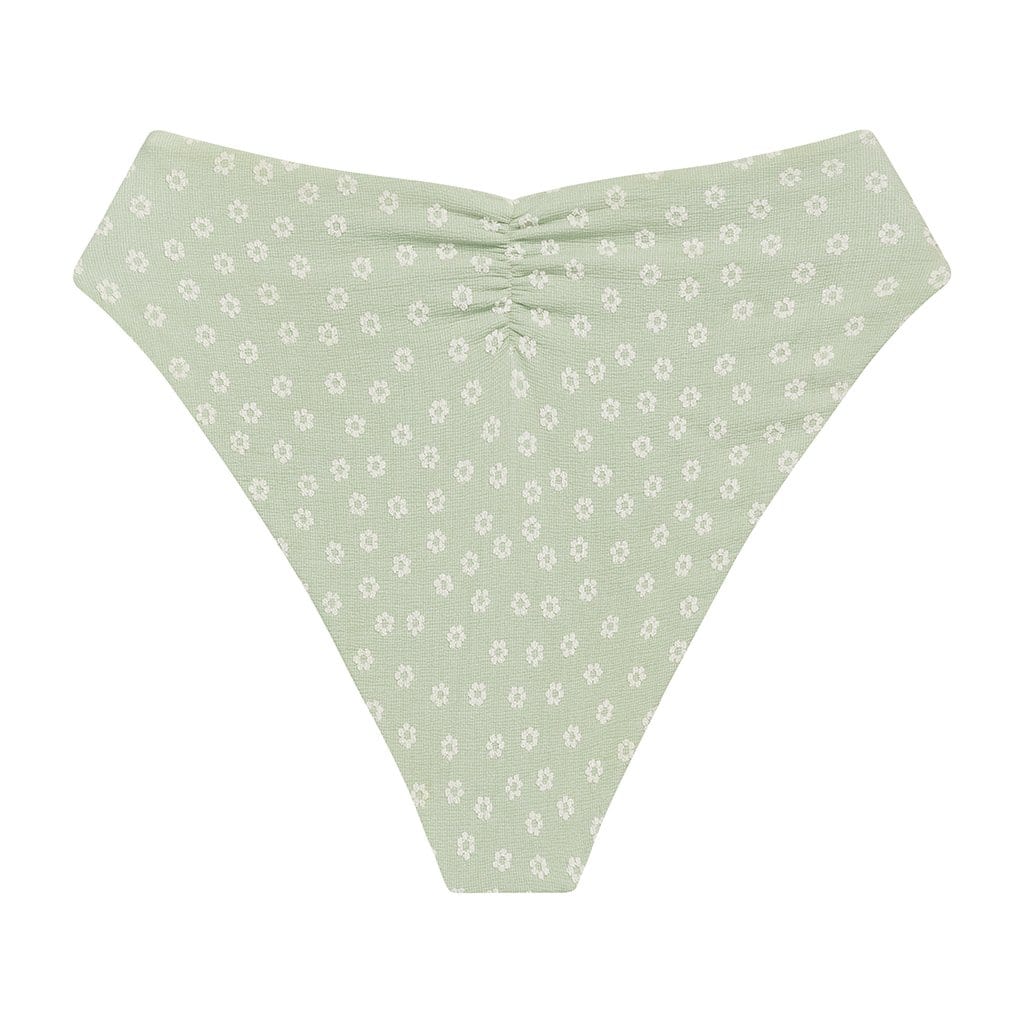 Jade Floral Paula Tie-Up Bikini Bottom