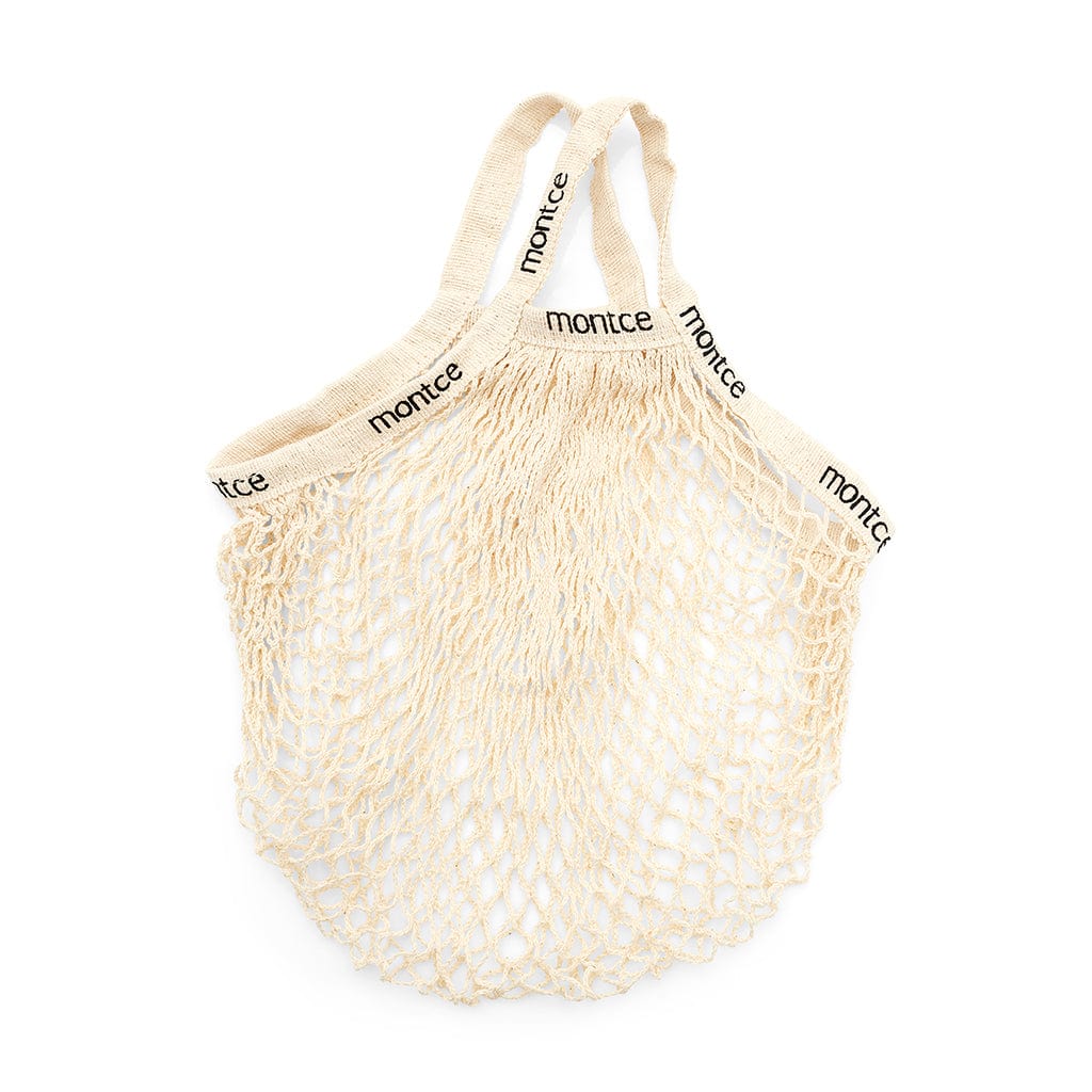 Montce Cotton Net Bag (Black Logo)