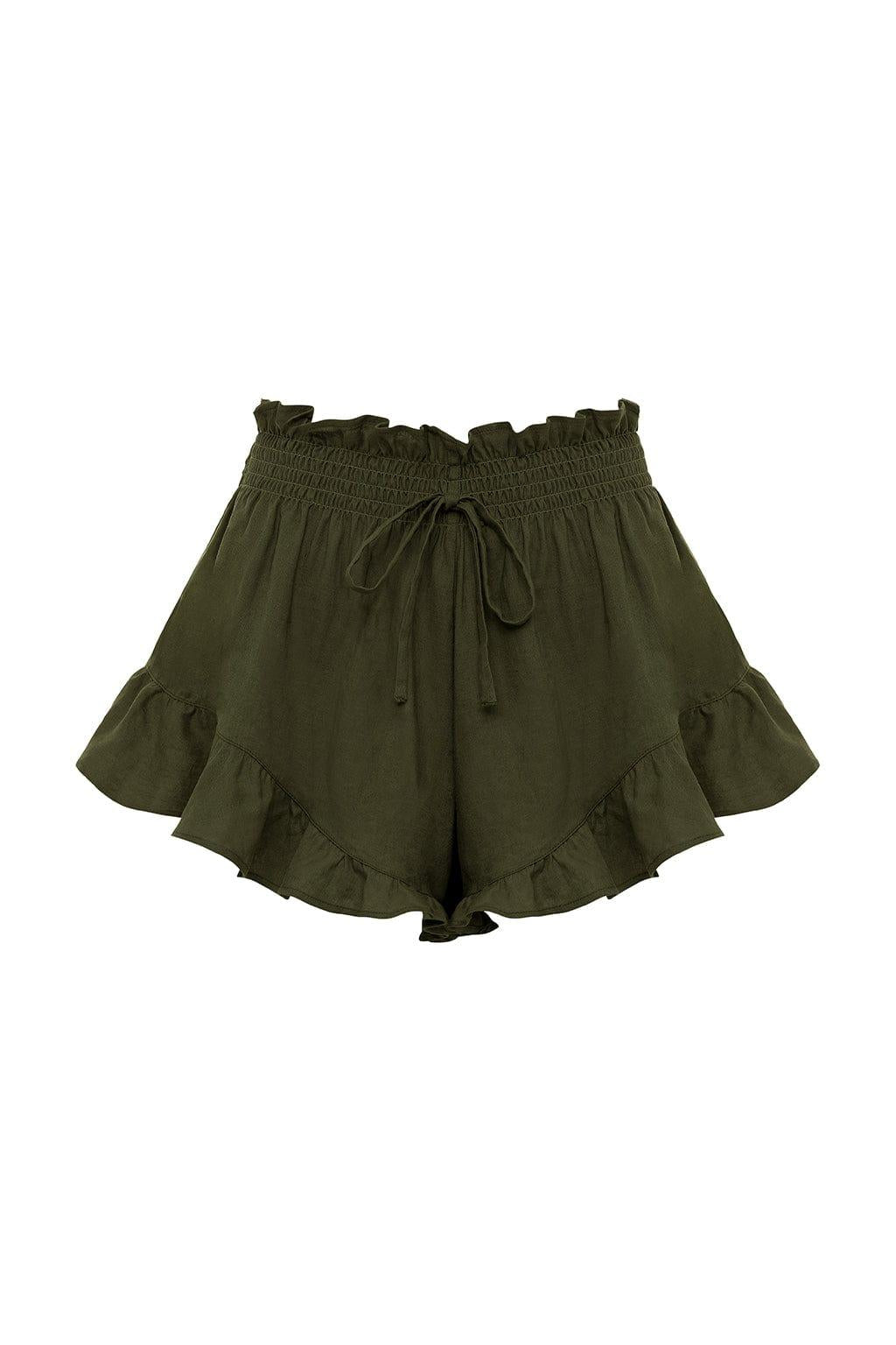 Olive Boho Short