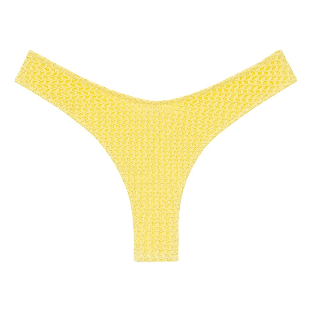 Yellow Crochet Lulu (Zig Zag Stitch) Bikini Bottom