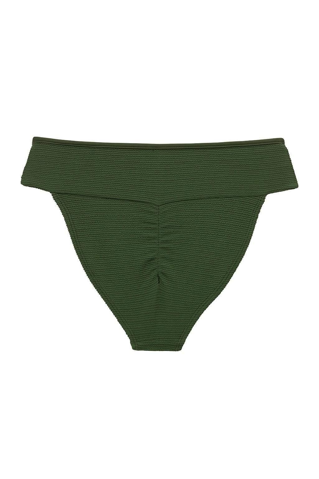 Olive Micro Scrunch Tamarindo Bikini Bottom