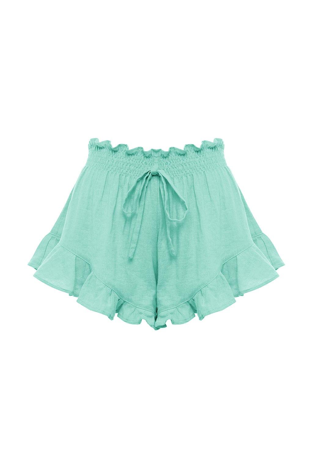 Turquoise Boho Short