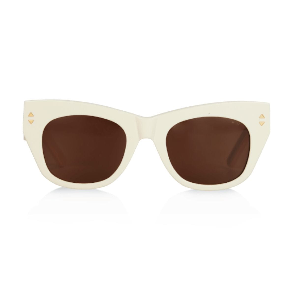Queen & Moncur Sunglasses (Cream/Brown)