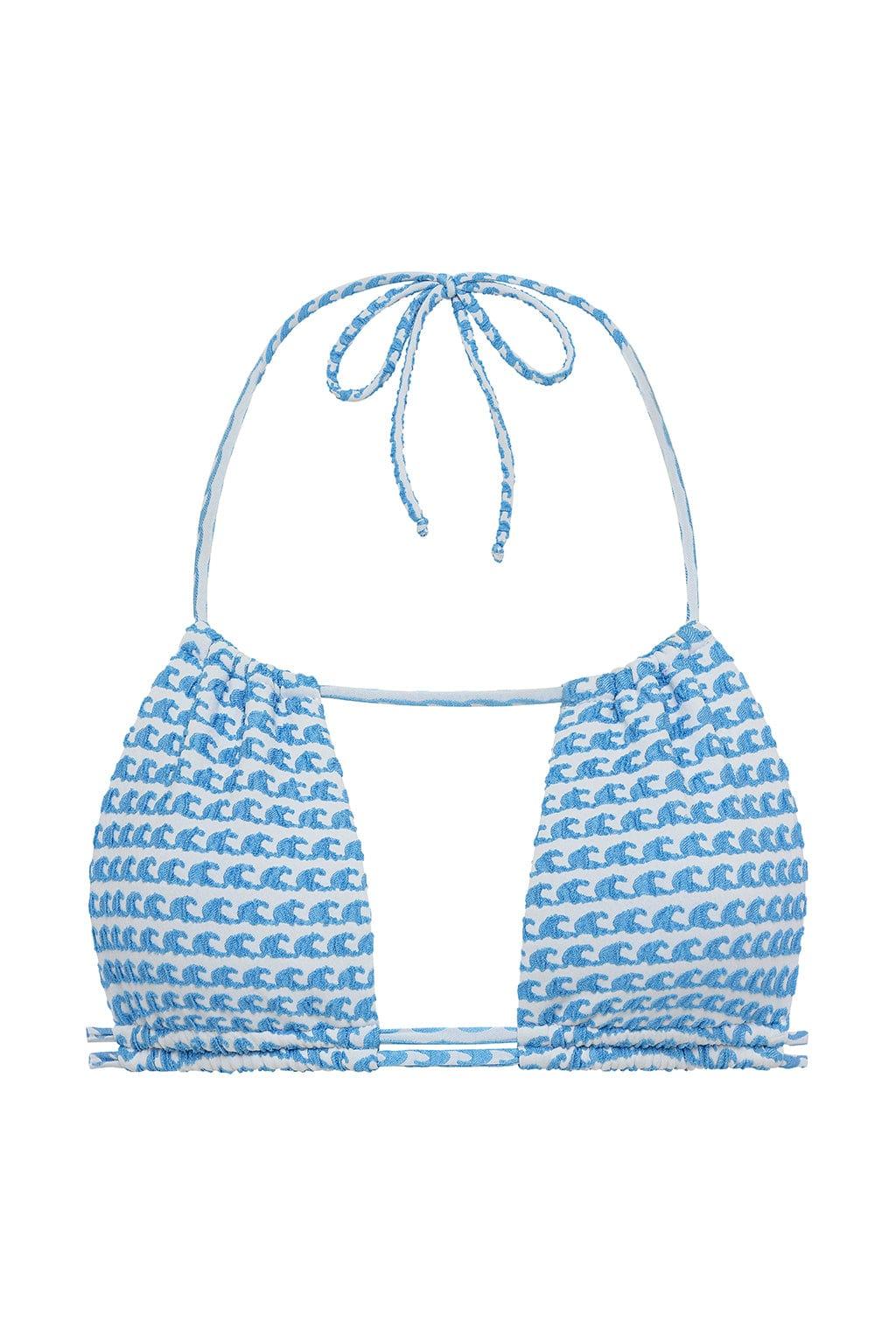 Wave Repeat Brasil Bikini Top