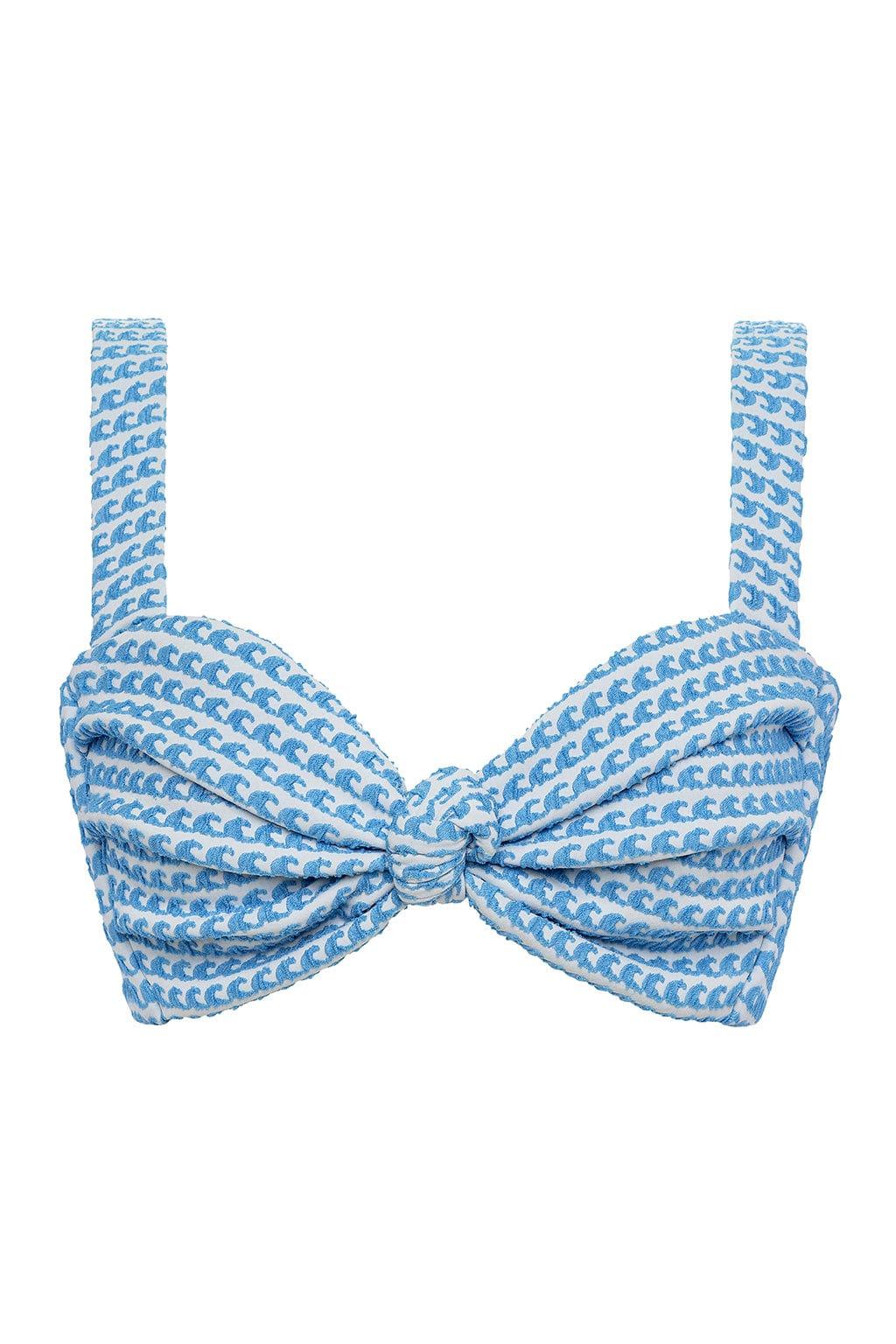 Wave Repeat Hayden Bikini Top