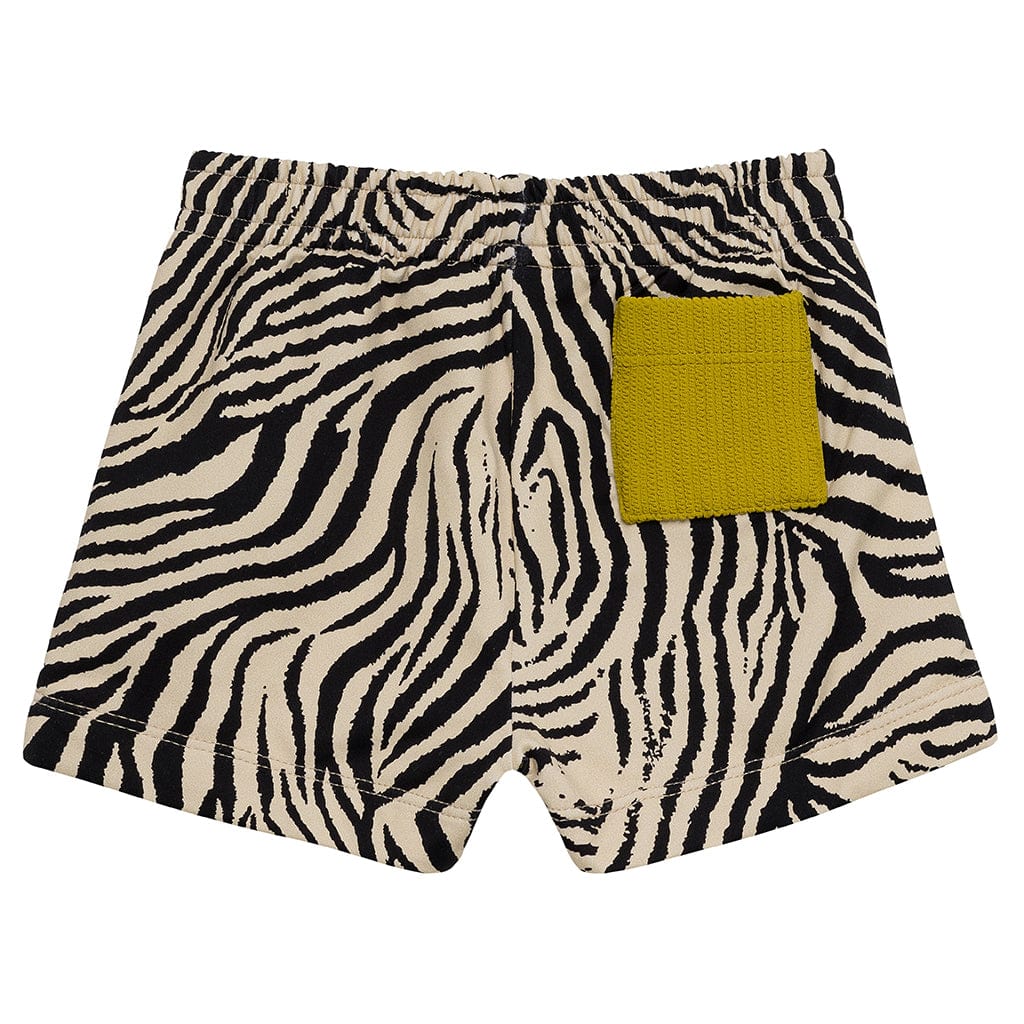 Zebra Mini Swim Trunk