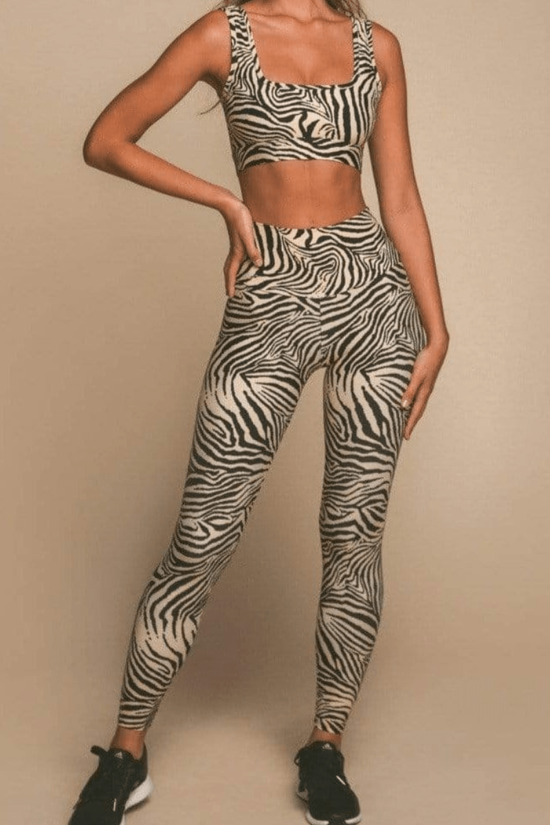 Zebra Wide-Band Legging