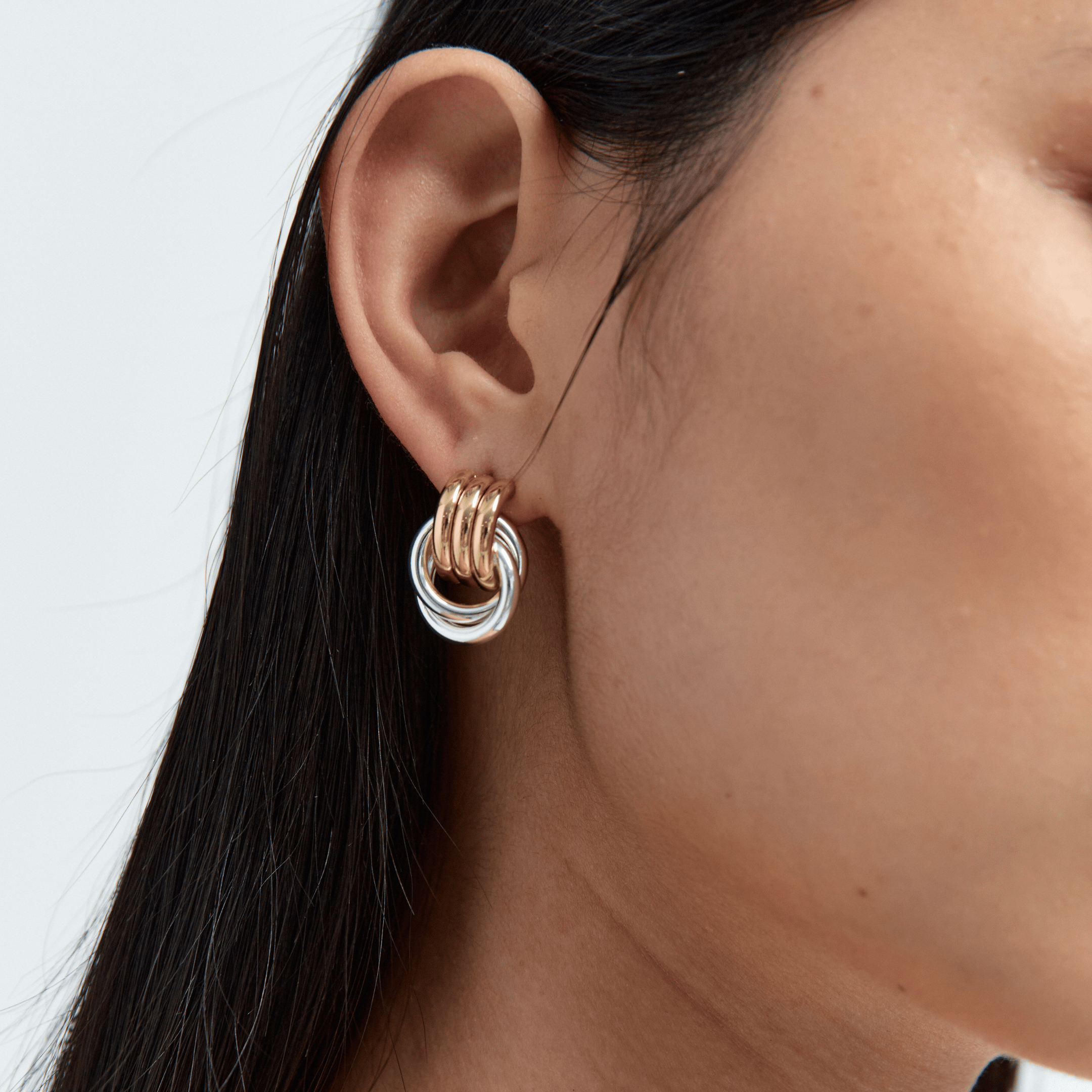 Heaven Mayhem BABY KNOT EARRINGS