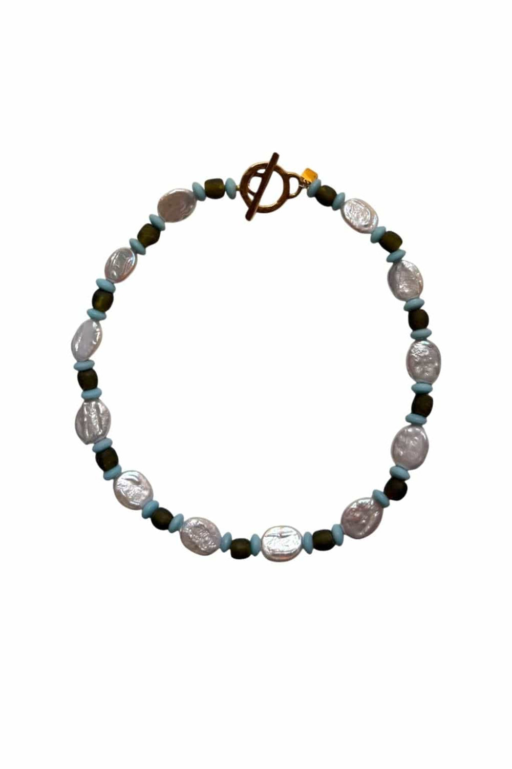 Azure Necklace (Olive)