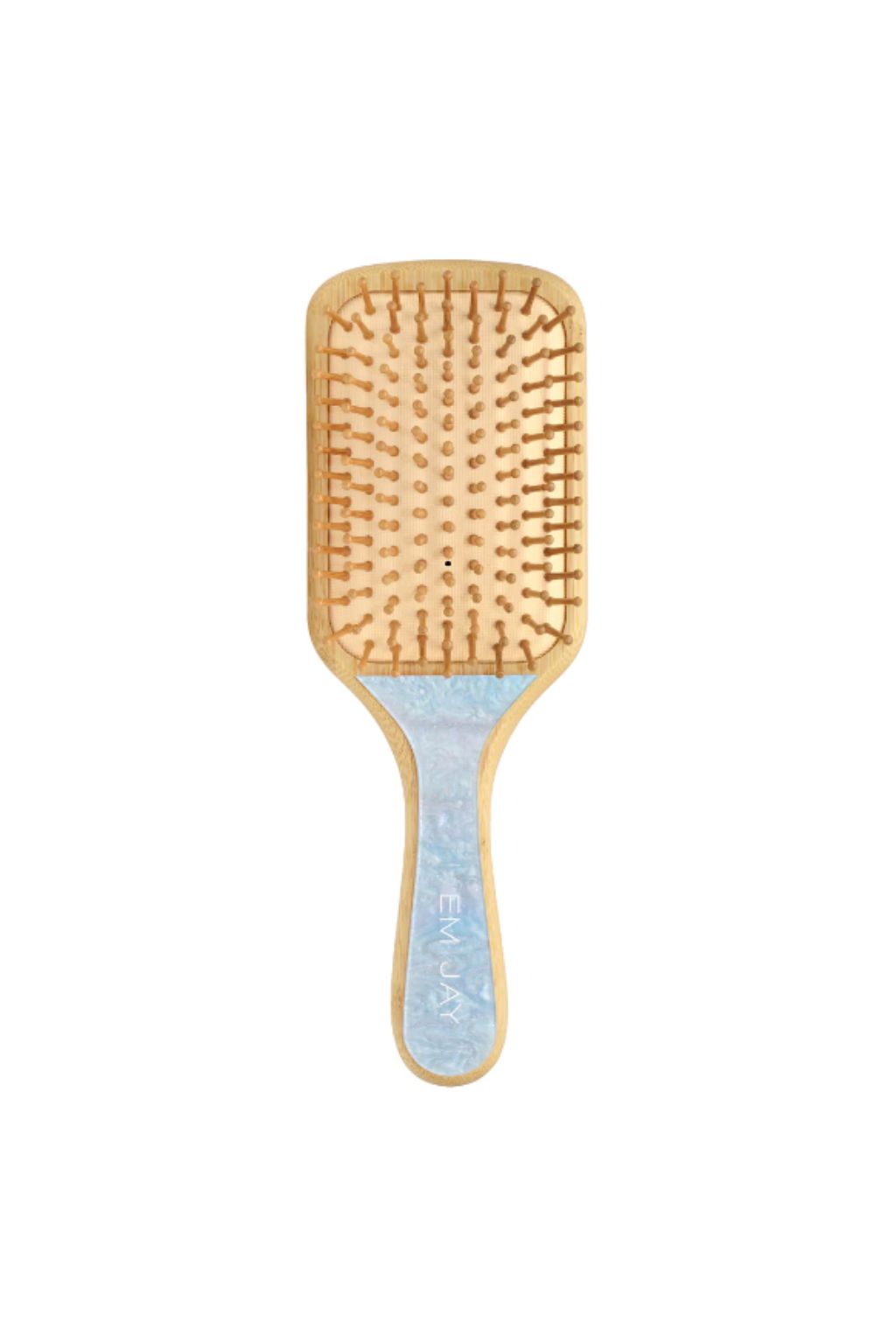 Bamboo Paddle Brush (Blue Sugar)