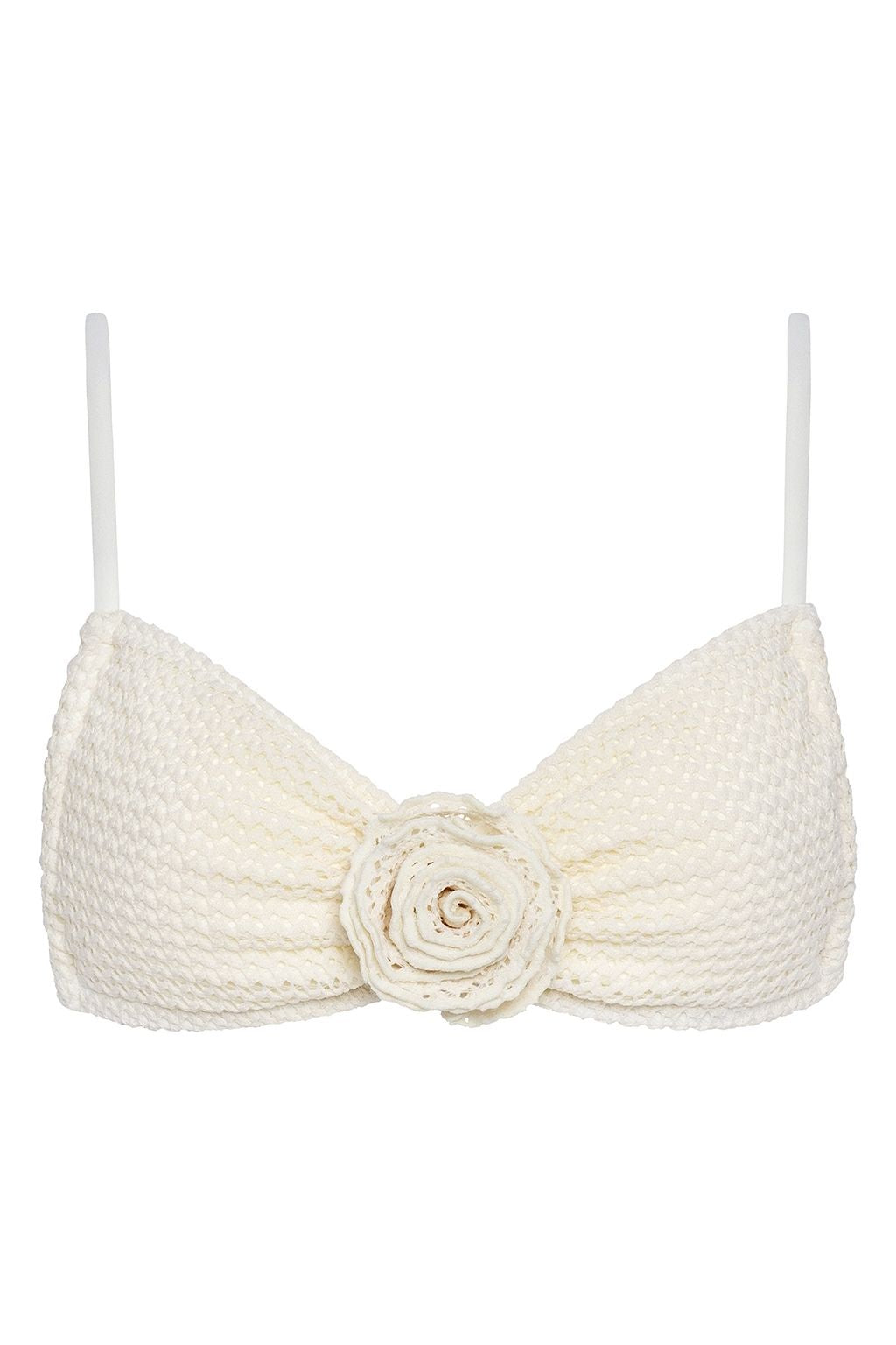 Bone Crochet Devin Rosa Bikini Top