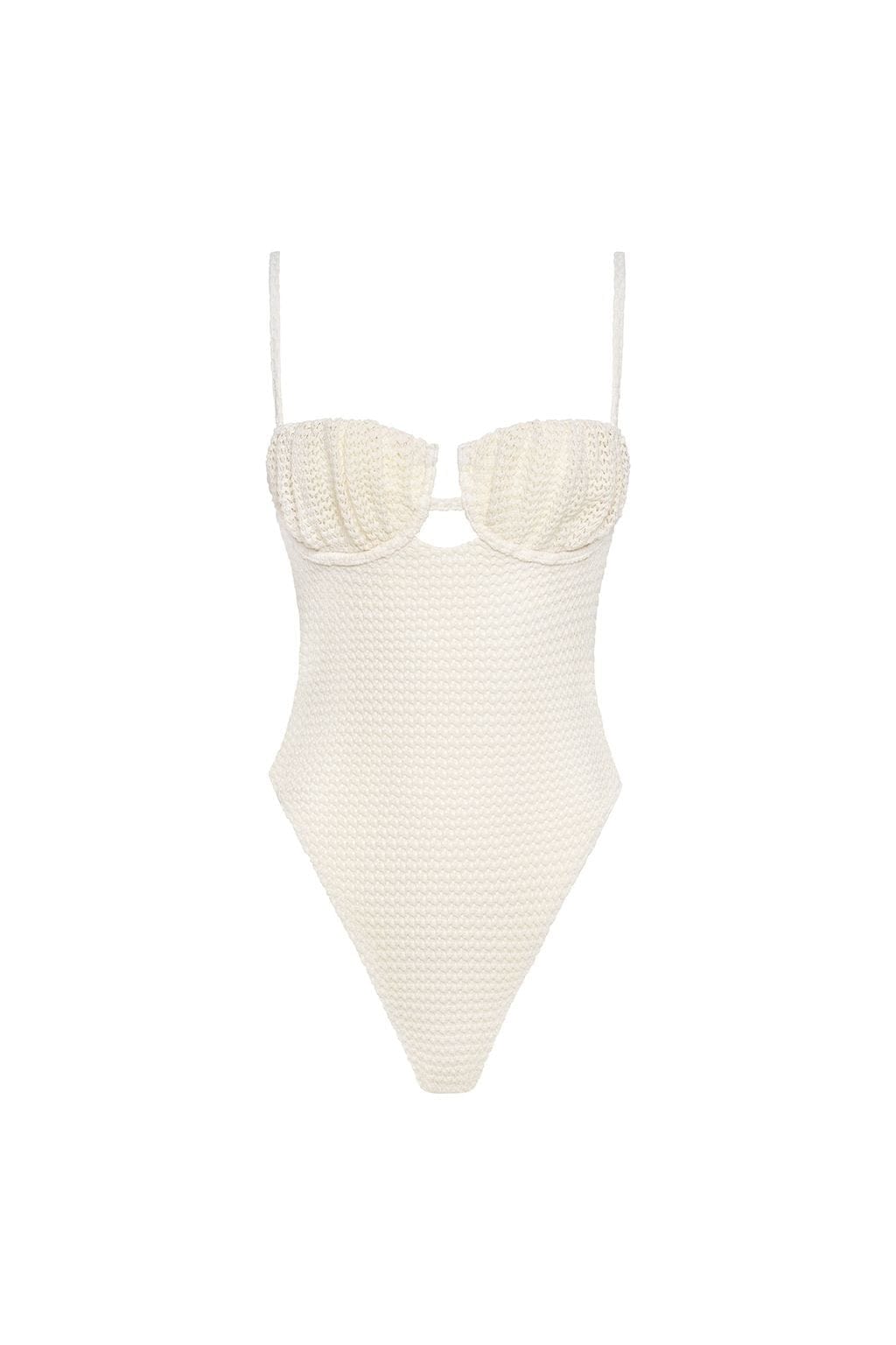 Bone Crochet Petal One-Piece