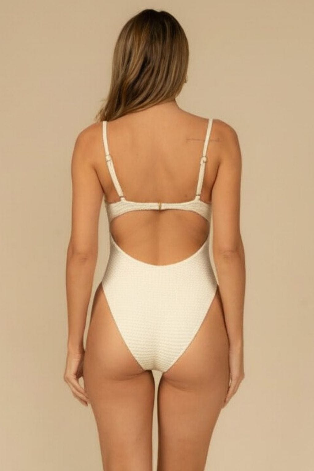 Bone Crochet Petal One-Piece