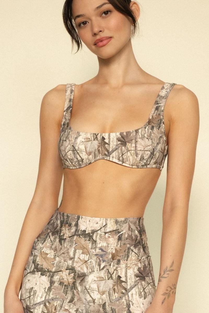 Camo Kaia Sport Top