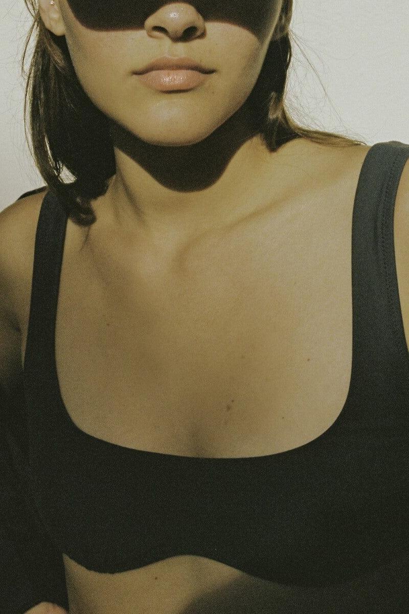 Charcoal Kaia Sport Top