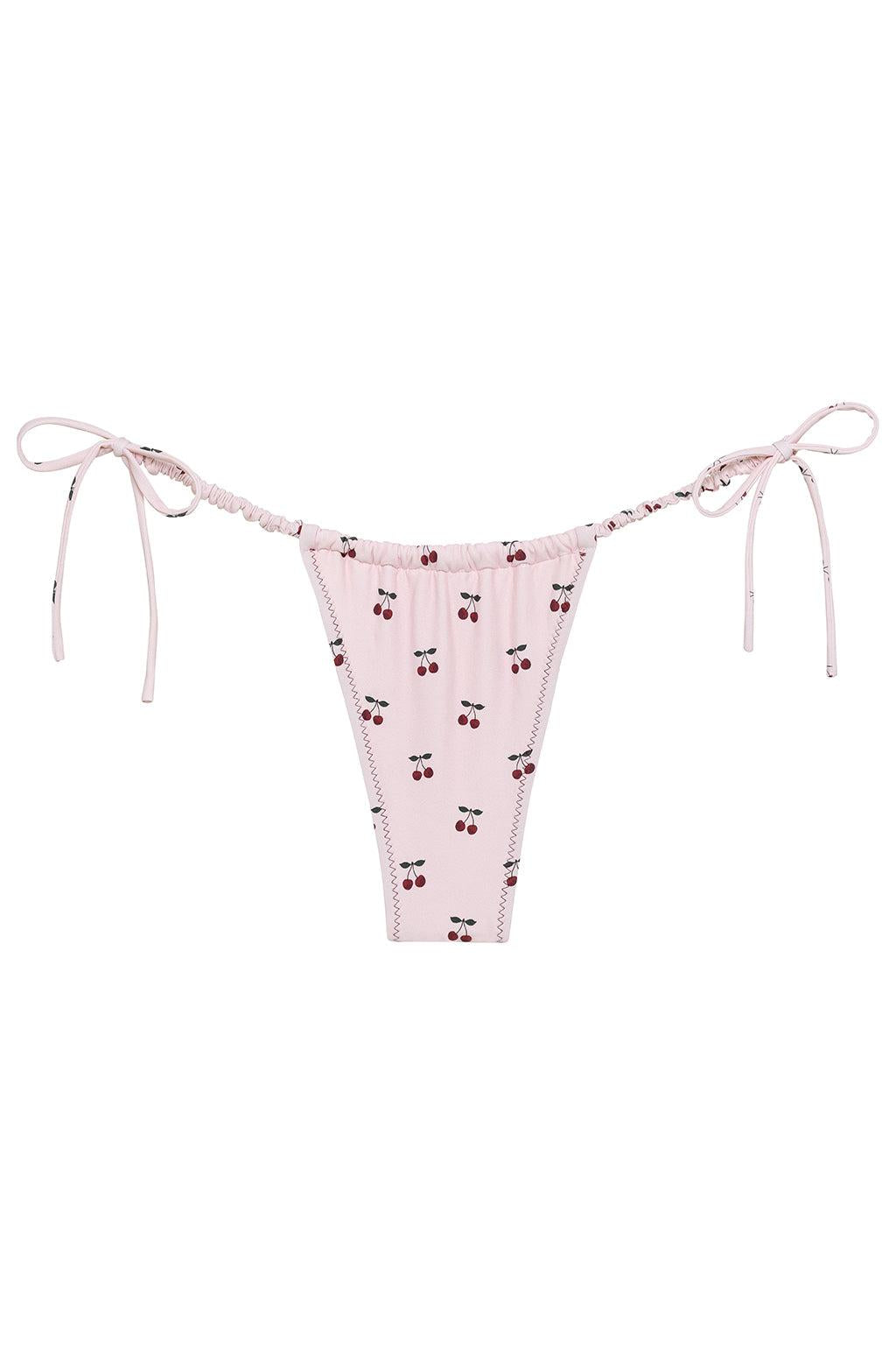 Cherries Brasil (Scrunch) Bikini Bottom