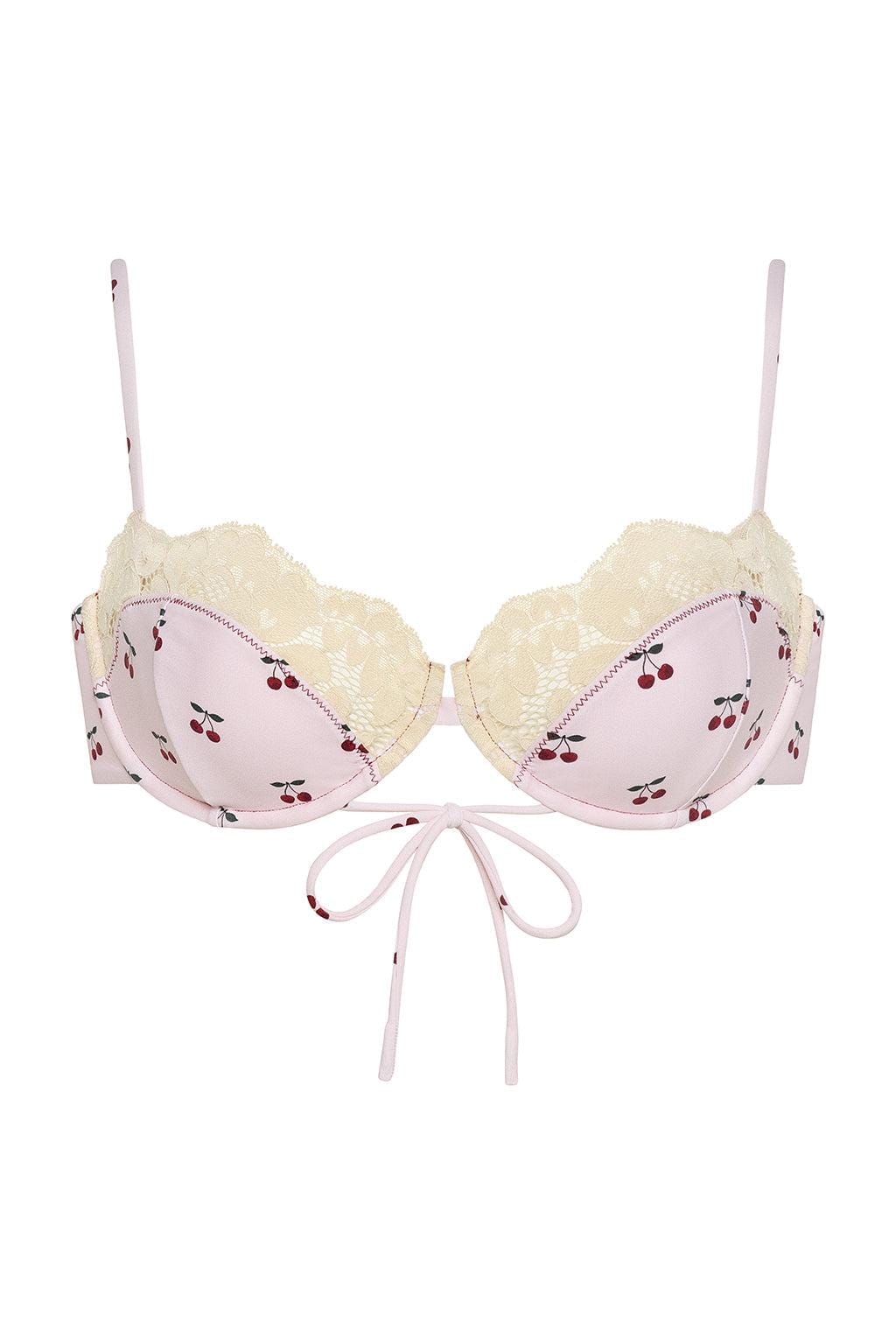 Cherries Lena Bikini Top