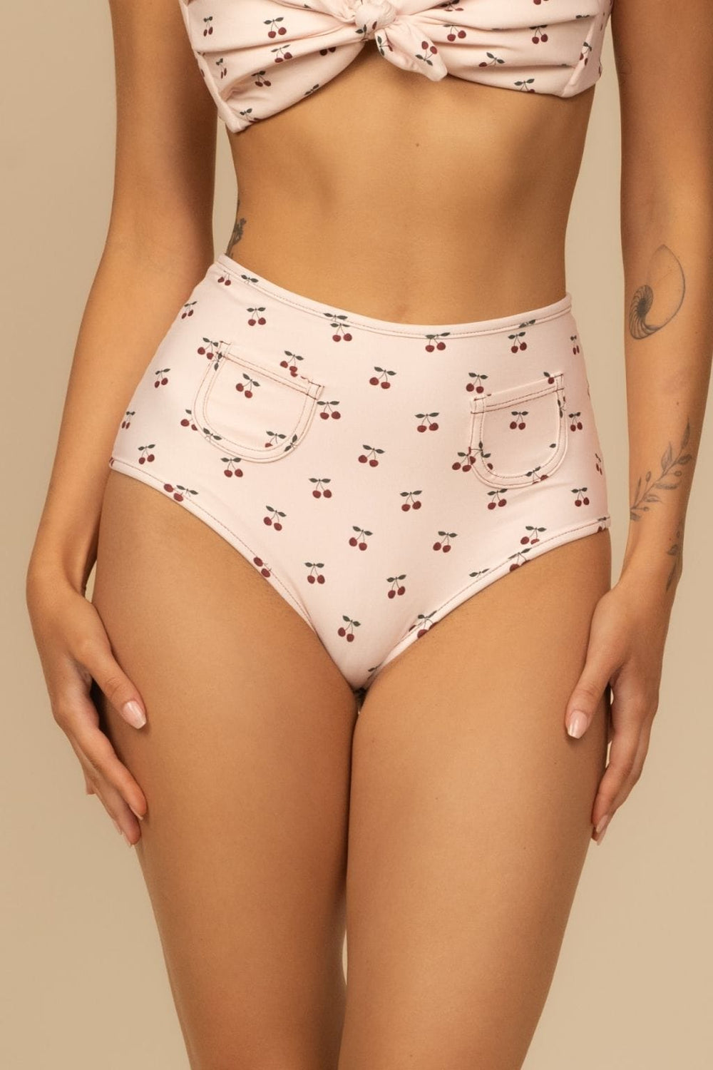 Cherries Polly Bikini Bottom