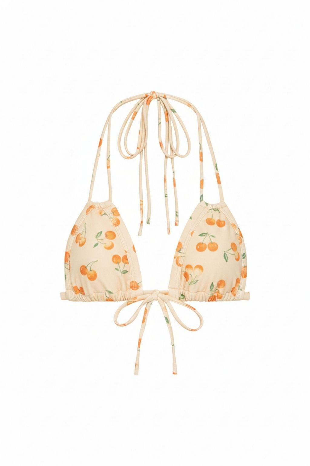 Cherry Sherbet Euro Bow Bikini Top