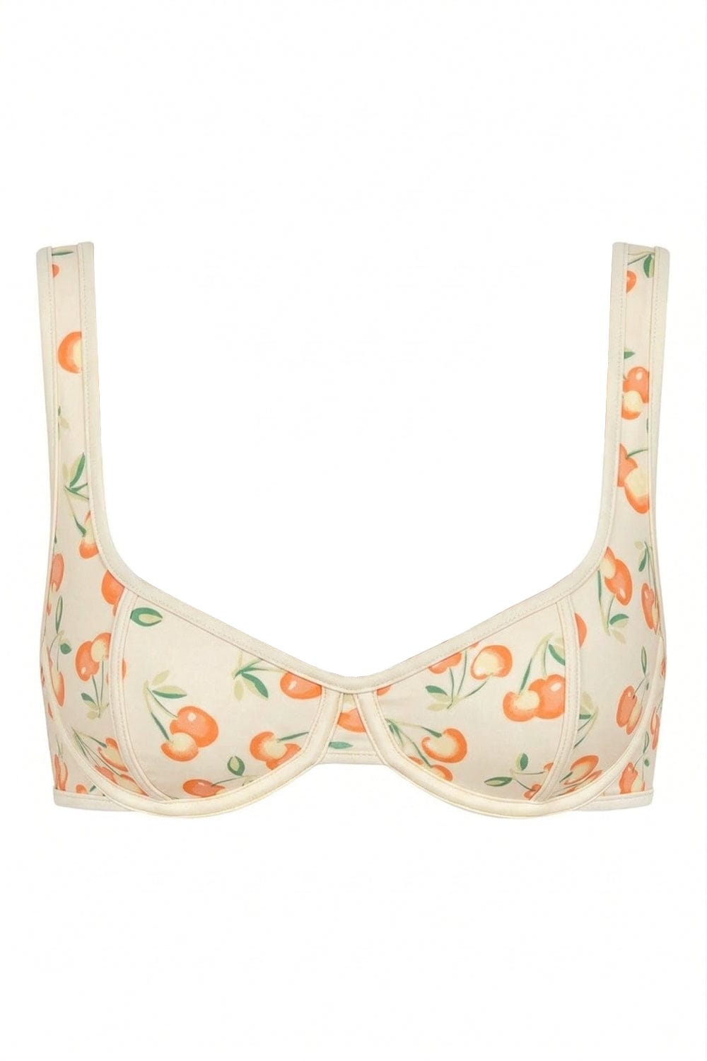 Cherry Sherbet Romy Binded Bikini Top