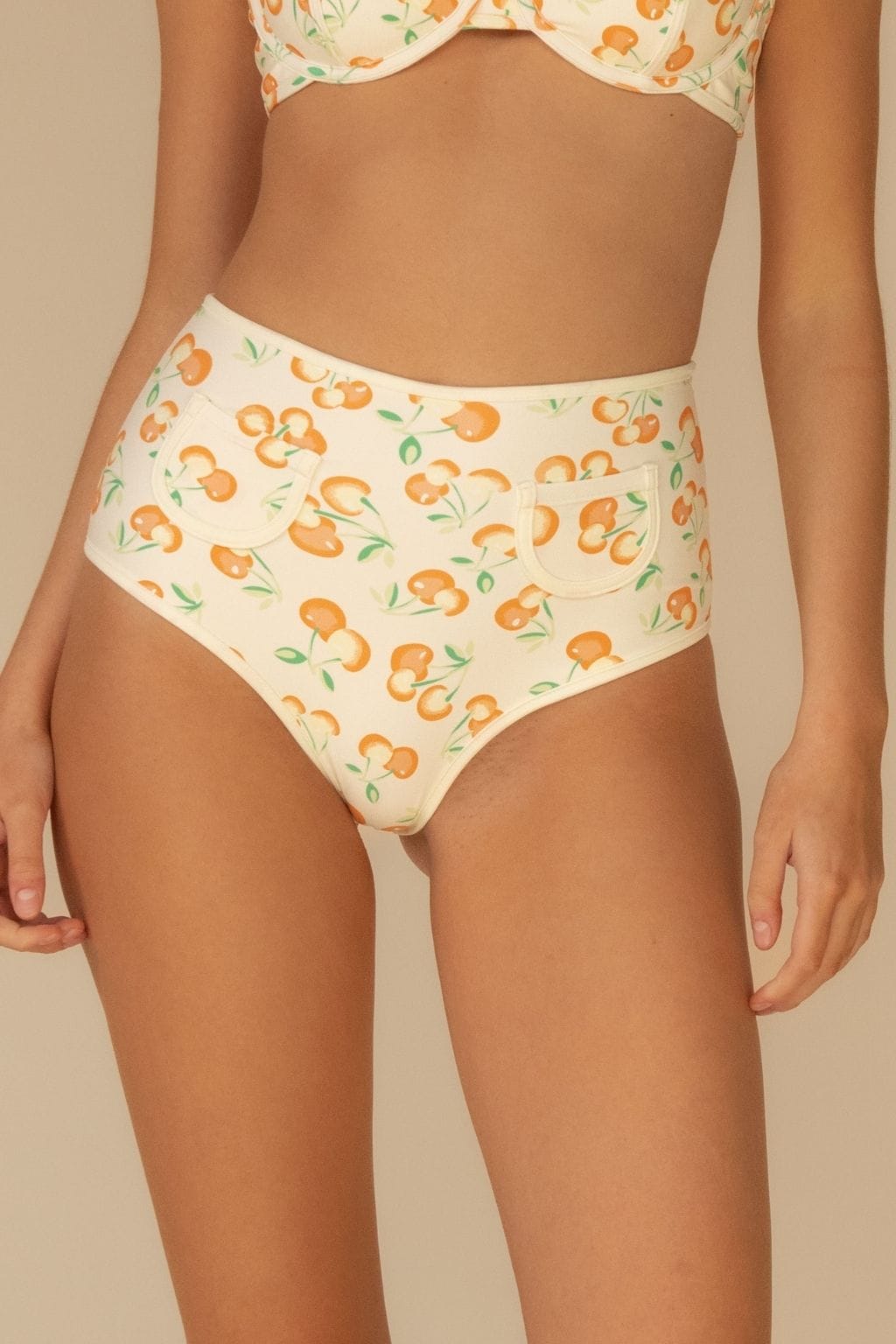 Cherry Sherbet Polly Bikini Bottom