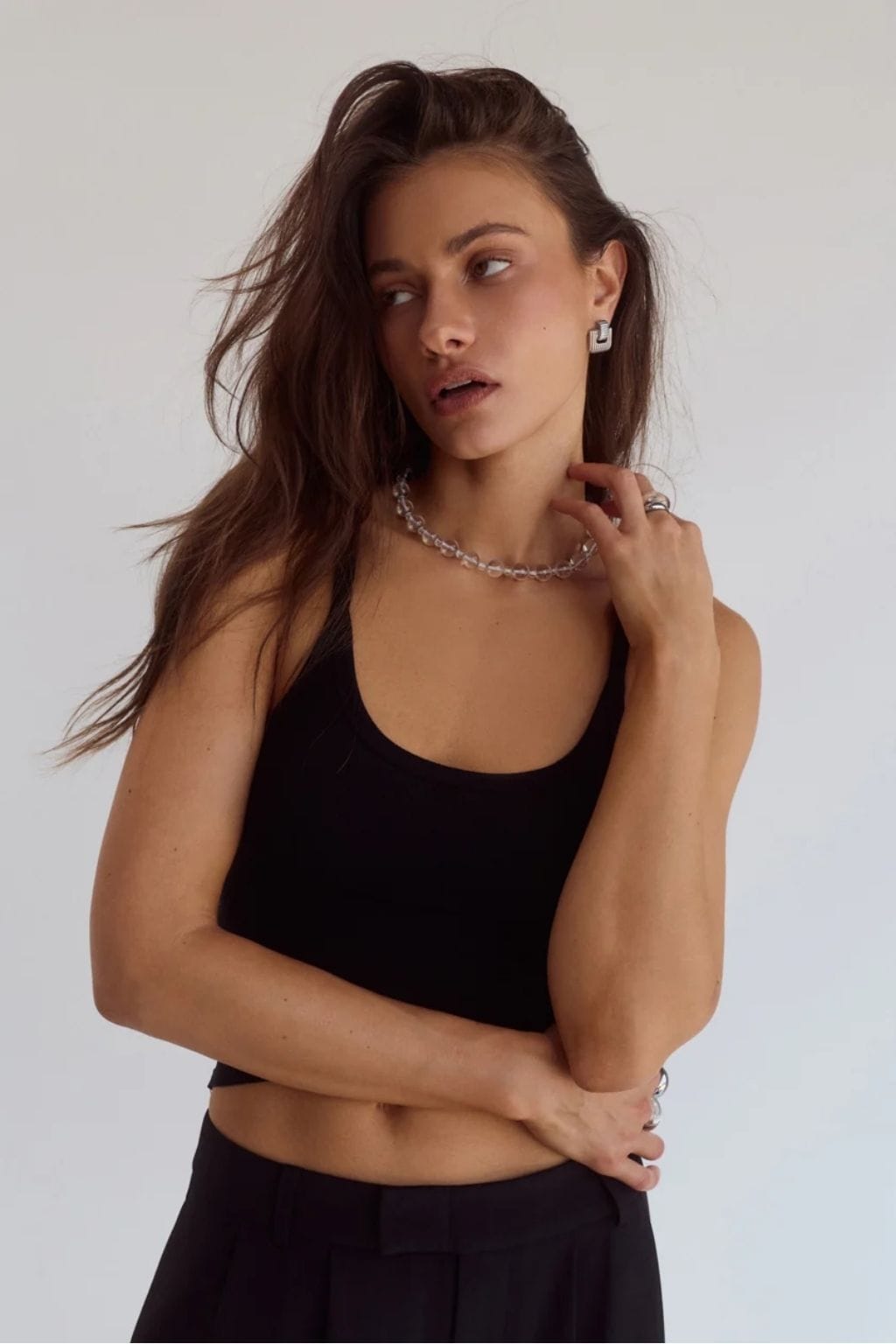 Cleo Necklace (Clear)