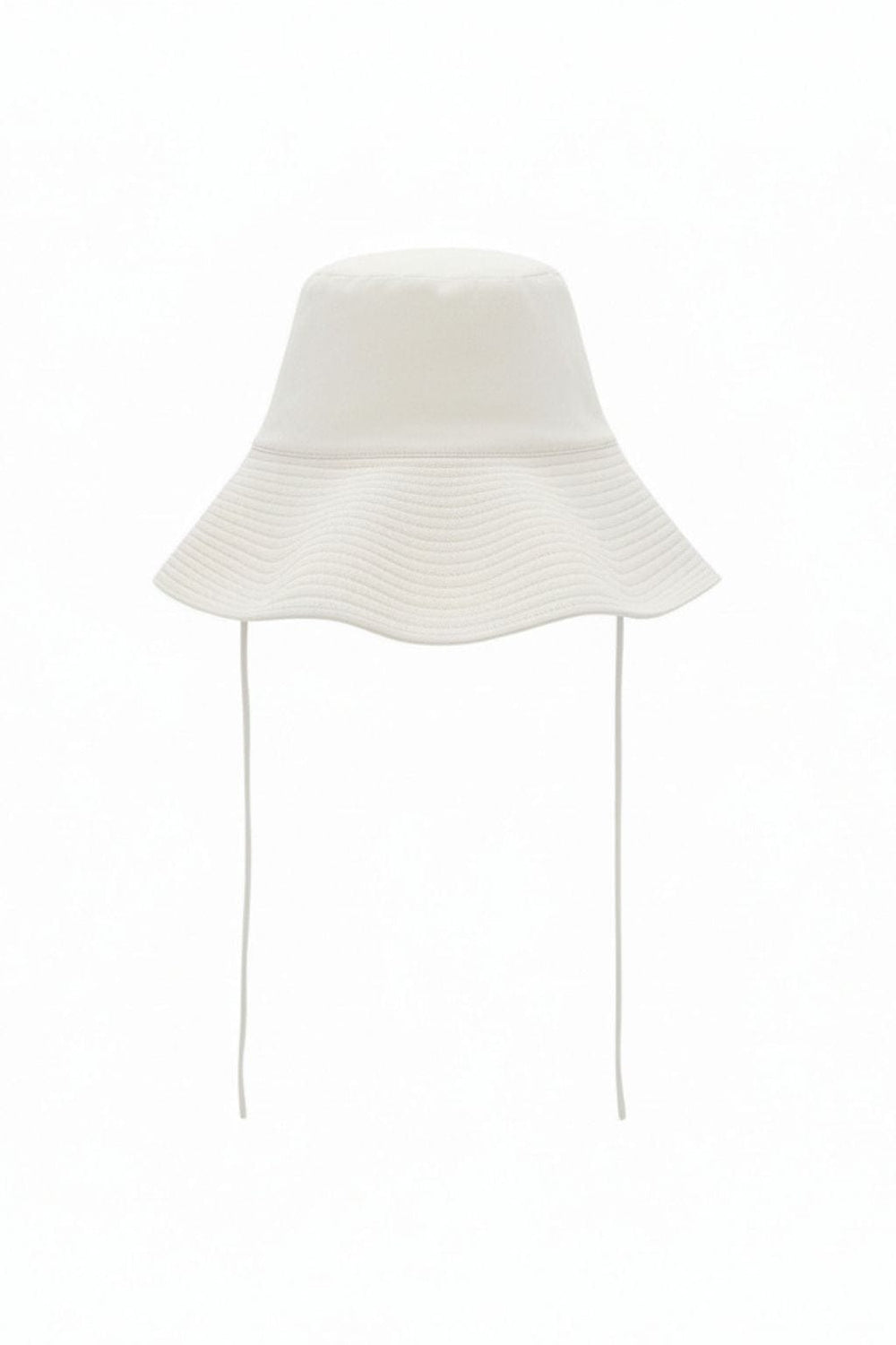 Cream Floppy Bucket Hat