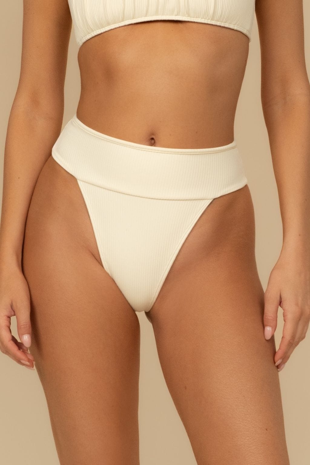 Cream Rib Tamarindo Bikini Bottom