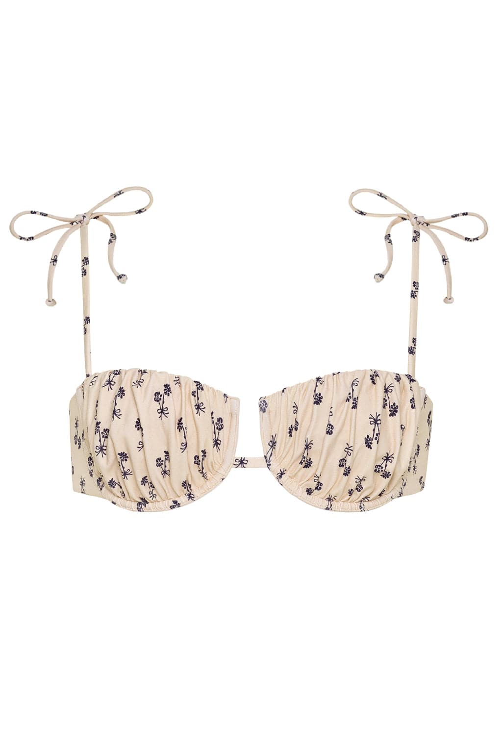 Cynthia Floral Petal Bikini Top