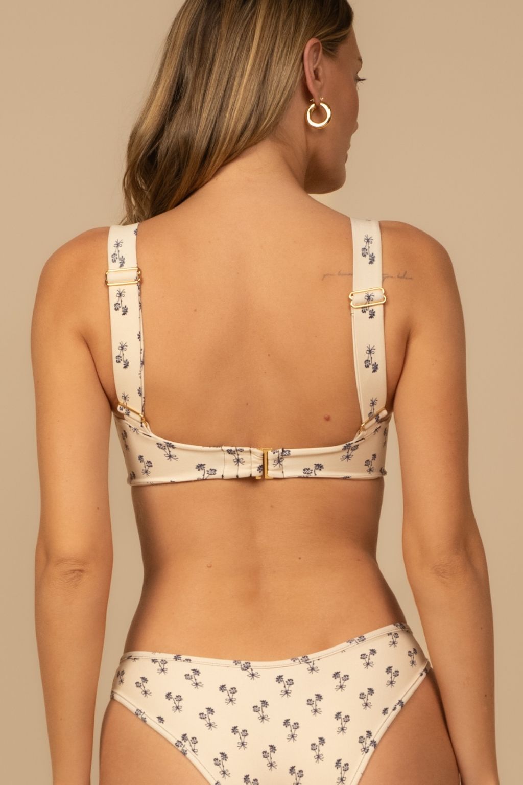 Cynthia Floral Hayden Bikini Top