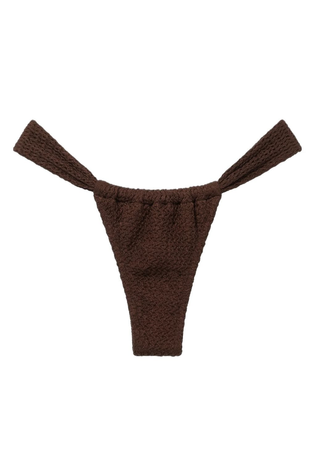 Espresso Crochet Sandra Bikini Bottom