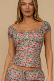 Florencia Floral Millie Top