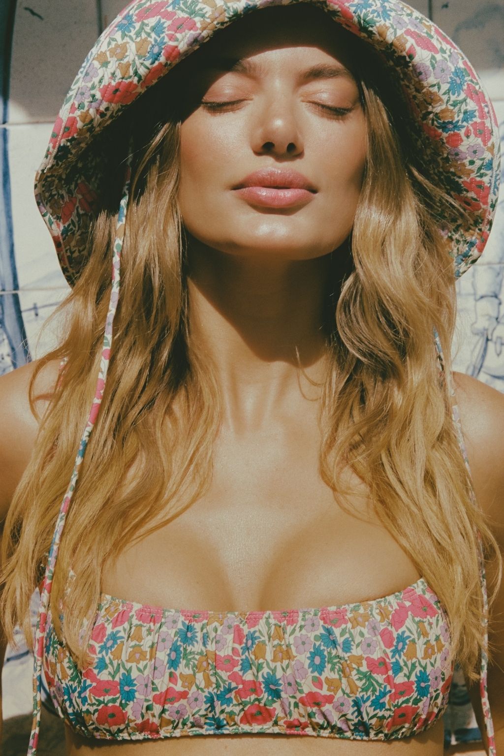 Florencia Floral Zoe Bikini Top