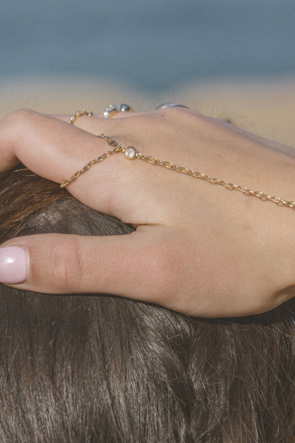 Golden Light Hand Chain (Gold)