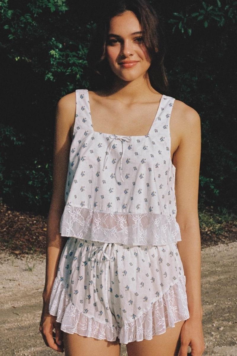 Heidi Floral Boho Short